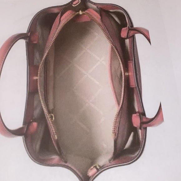 NWT Michael Kors Arielle Pebbled Faux Leather Satchel - Picture 11 of 12